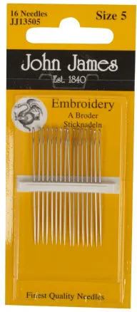 John James Broderinåle Str. 5 - 16 stk